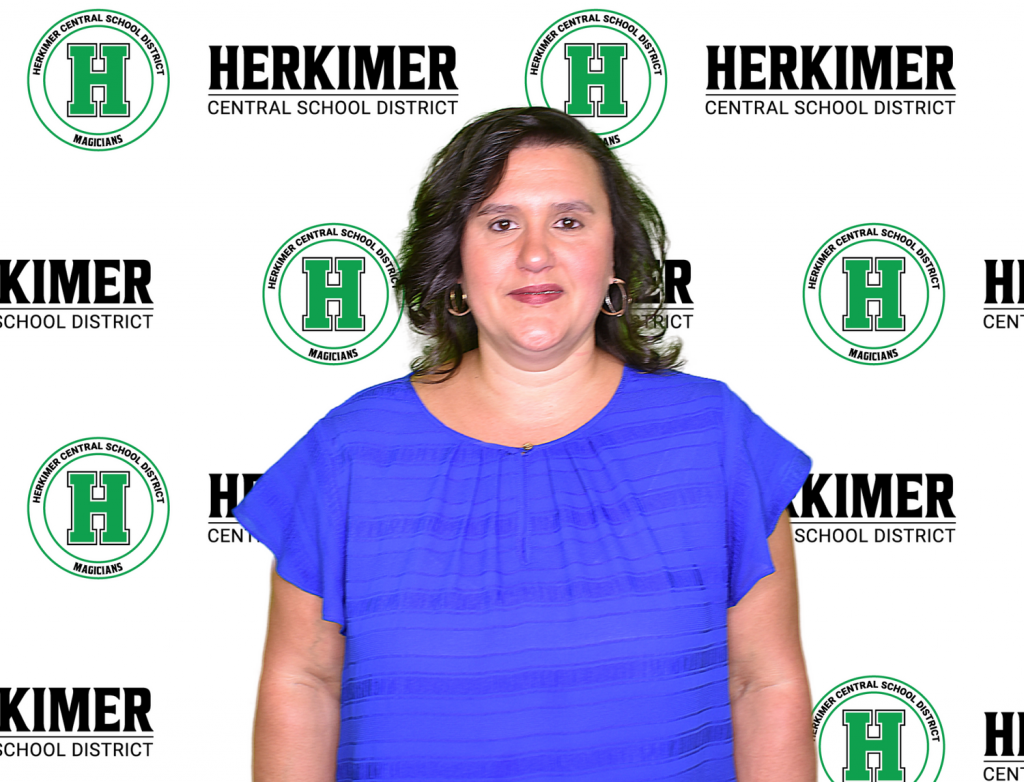 Correne Holmes headshot with logos in background