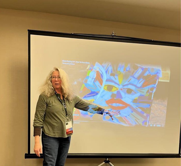 Frankfort-Schuyler art teacher Cynthia Brownell presenting at state conference