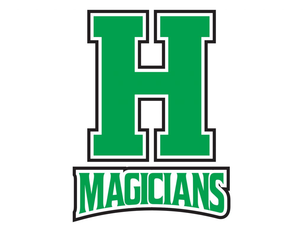 Herkimer CSD Logo with a green block H above the words MAGICIANS