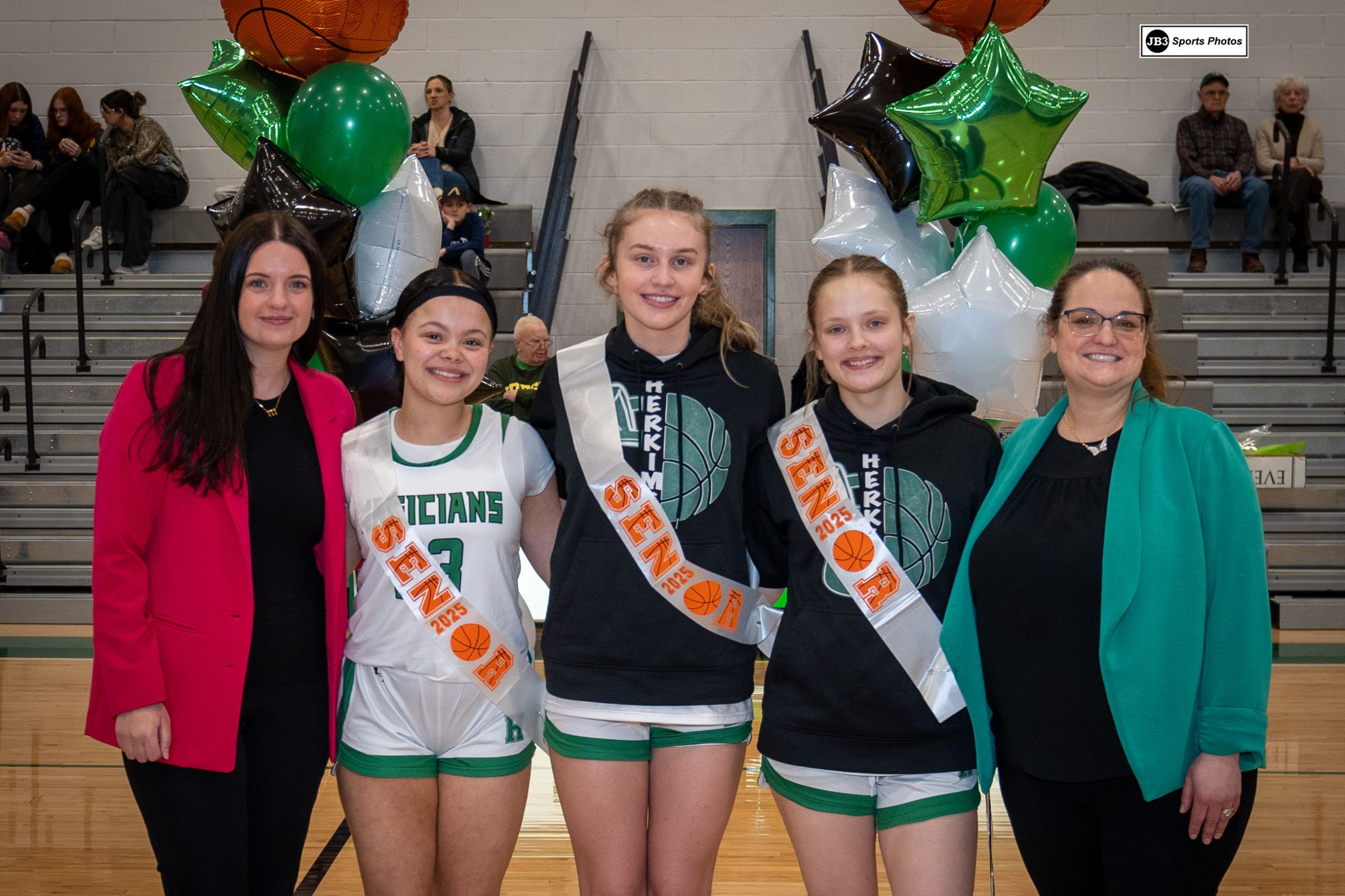 Girls basketball senior night